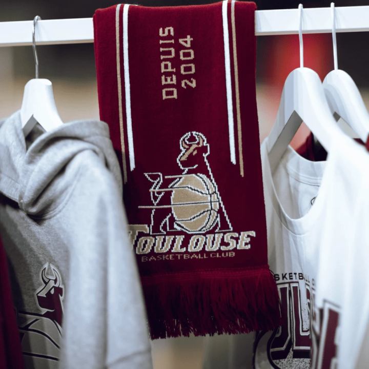 Écharpe Toulouse Basket Club | Boutique Toulouse Basketball Club