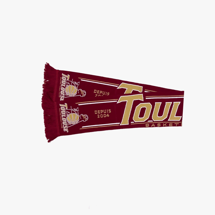 Écharpe Toulouse Basket Club | Boutique Toulouse Basketball Club