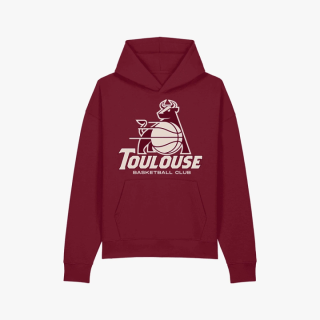 Hoody Grenat TBC | Boutique Toulouse Basketball Club