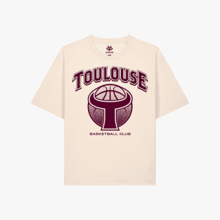 T-shirt Blason Écru TBC | Boutique Toulouse Basket Club