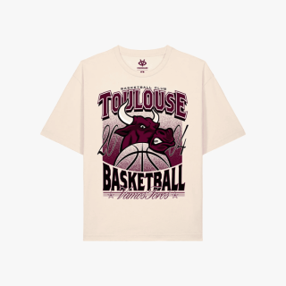 T-shirt Toro Écru TBC | Boutique Toulouse Basket Club